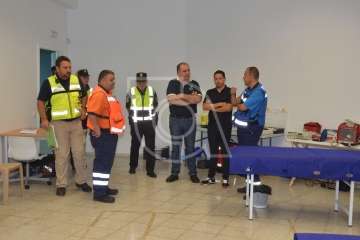 Espectáculo pirotécnico de Melenara (Foto Francisco Javier Santana y TA)